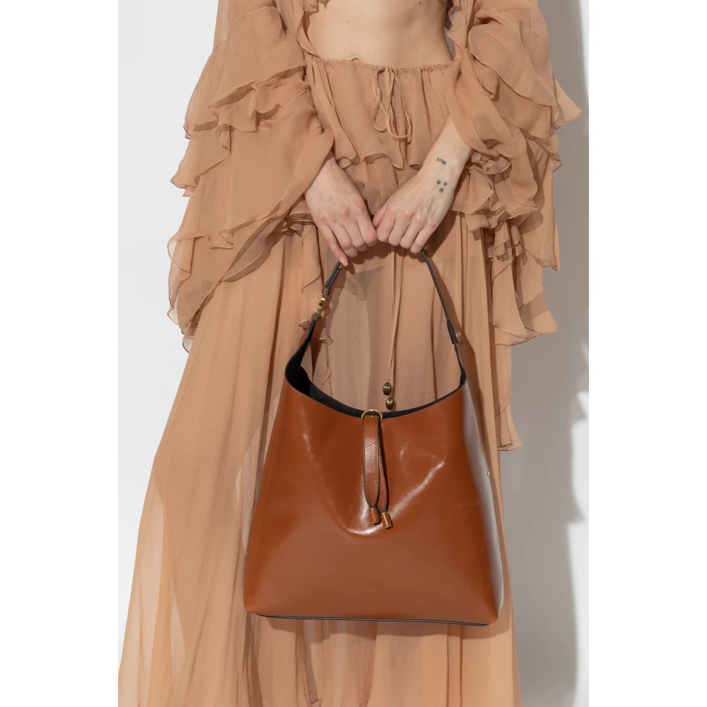 Chloé Marcie Hobo Schoudertas Brown Dames