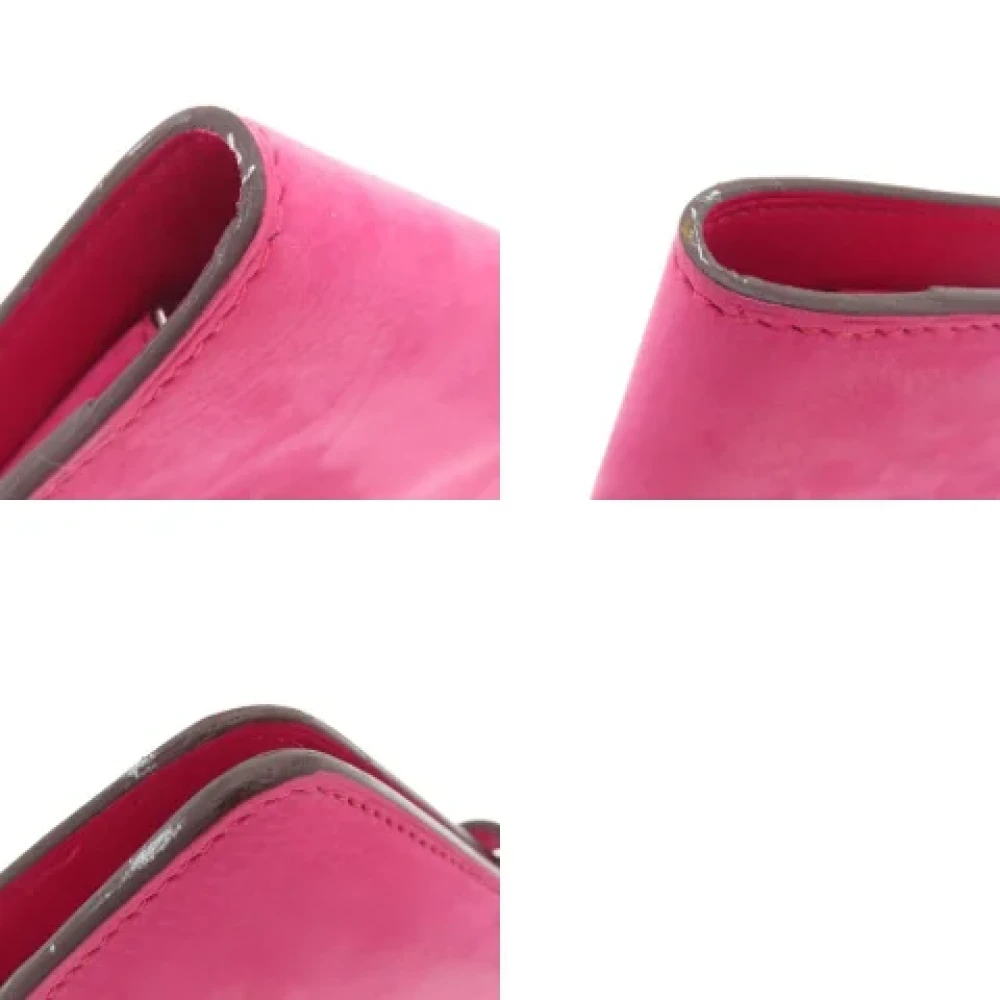 Hermès Vintage Pre-owned Fabric wallets Pink Dames