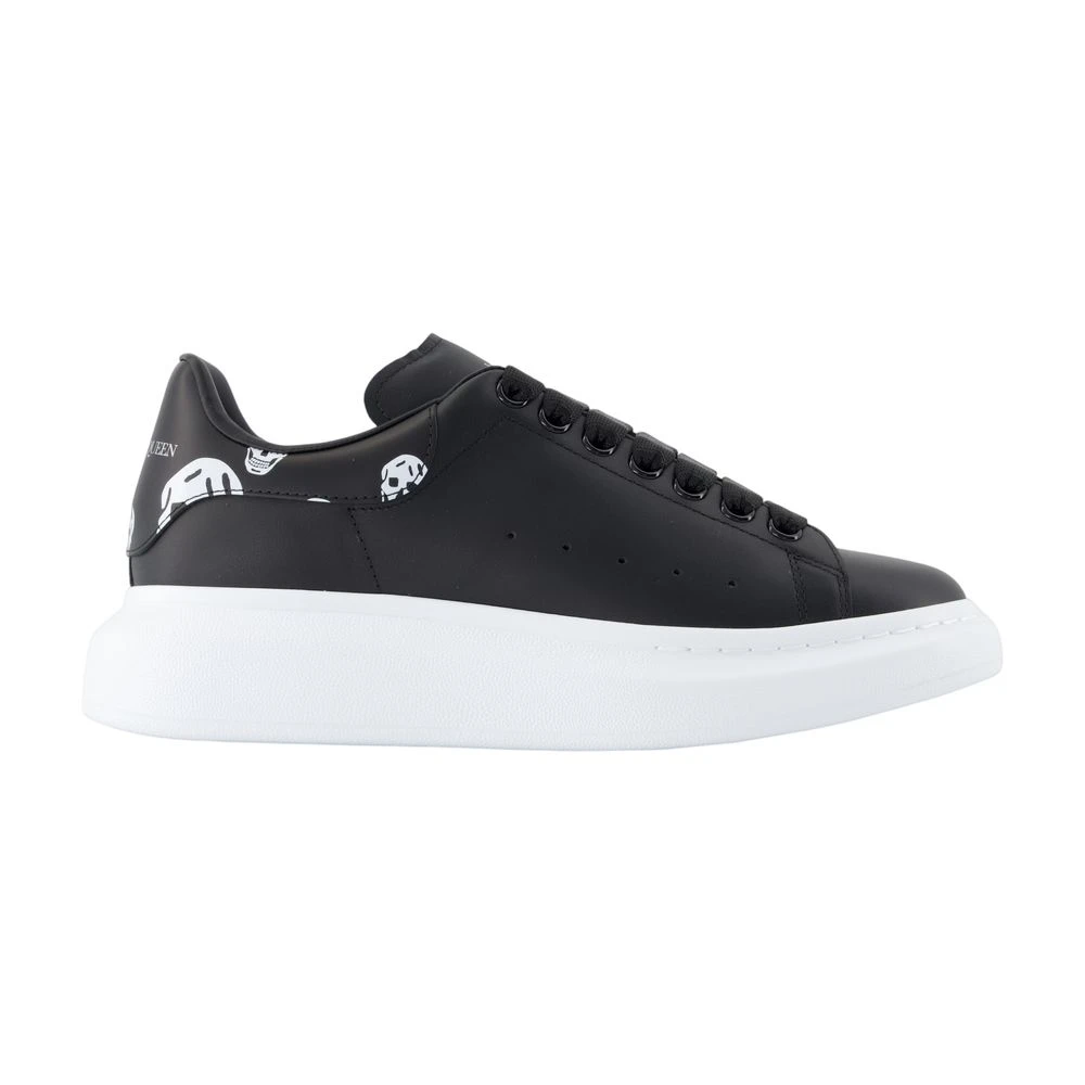 Alexander Mcqueen Men's Black Sneakers, 9 Uk, Oversized Sneaker