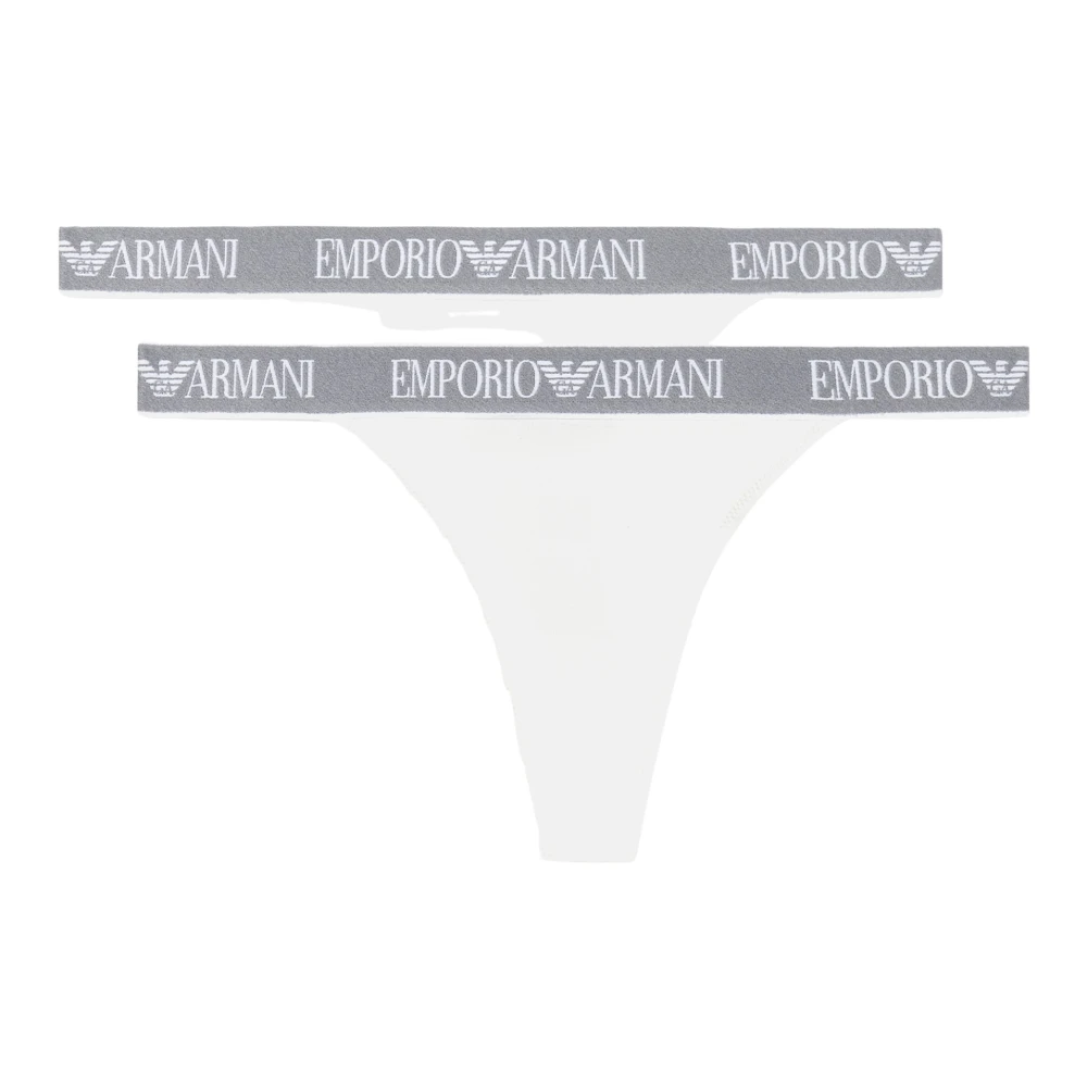 Emporio Armani Donna Bianco Mutande, M, New,