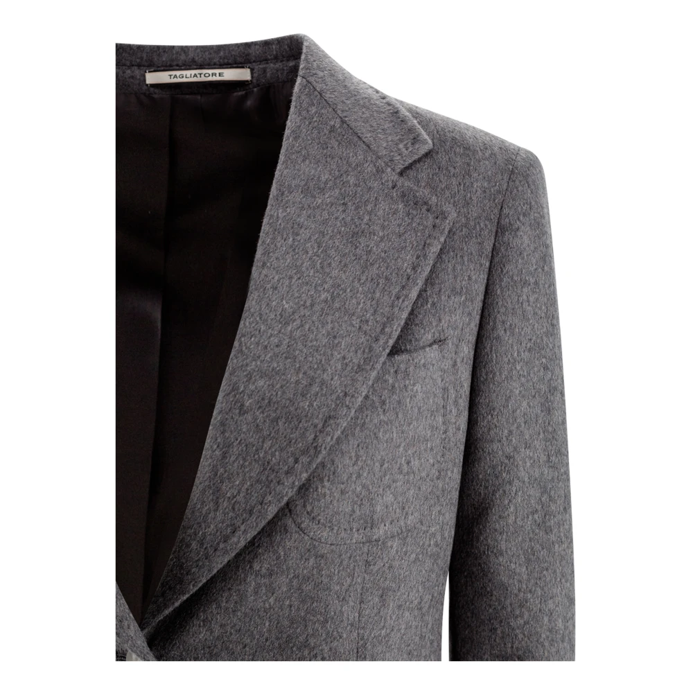 Tagliatore Grijze Jas voor Mannen Gray Dames