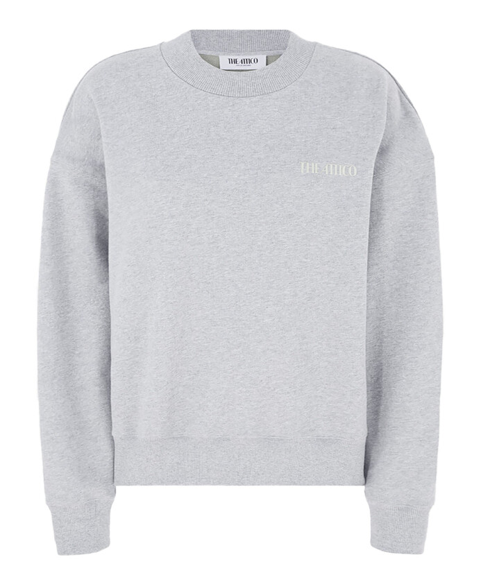 pull-gris-a-col-rond-cotele-logo