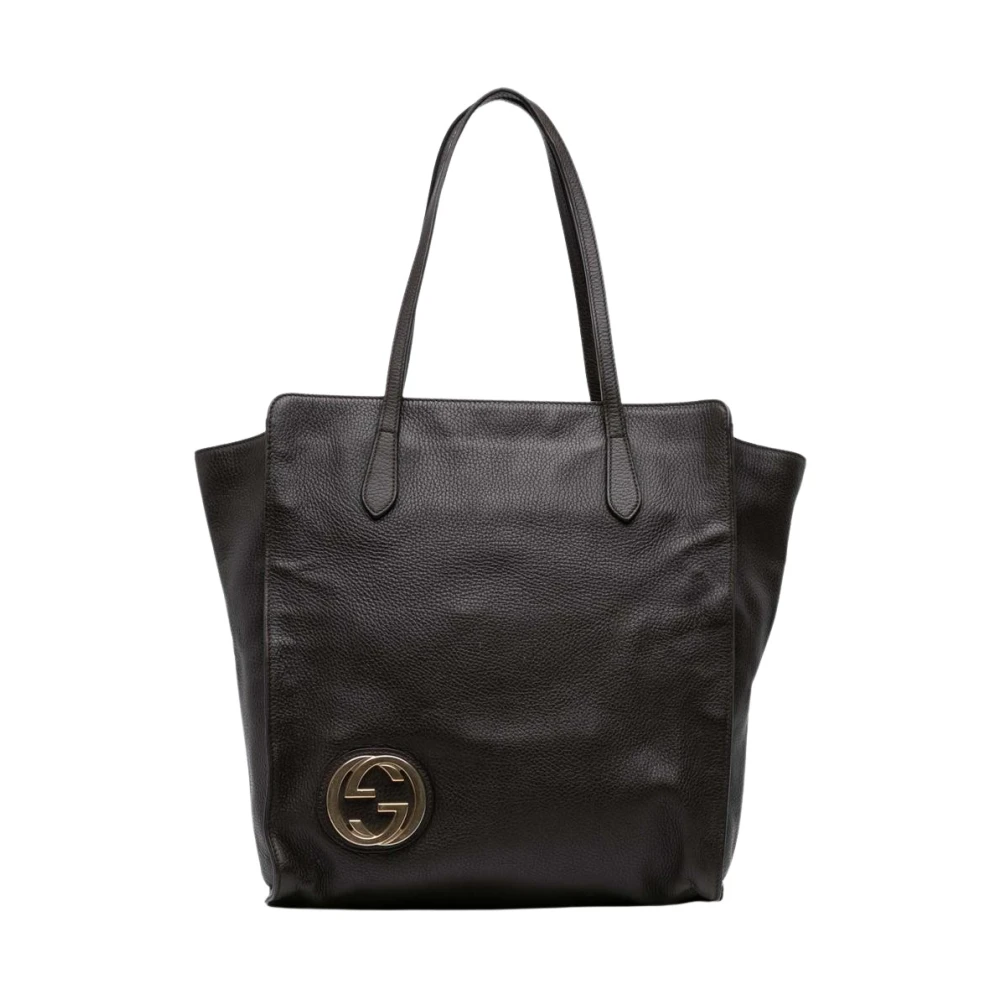 Gucci Vintage Donna Marrone Pre-Owned, Taglia Unica, Used,