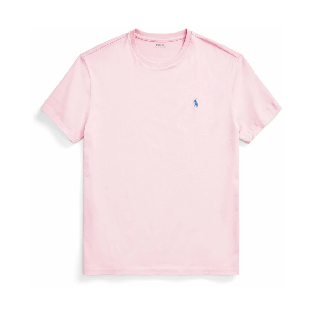 Polo Ralph Lauren Slim Fit T-Shirts Pink Heren