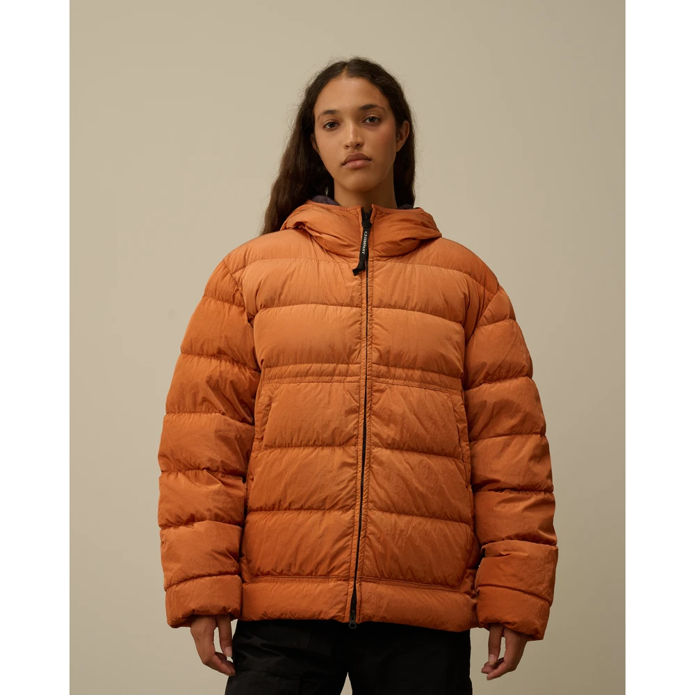 C.P. Company Oranje Donsjas Goggle Stijl Orange Heren