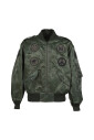 veste-vert-olive-a-imprime-papillon