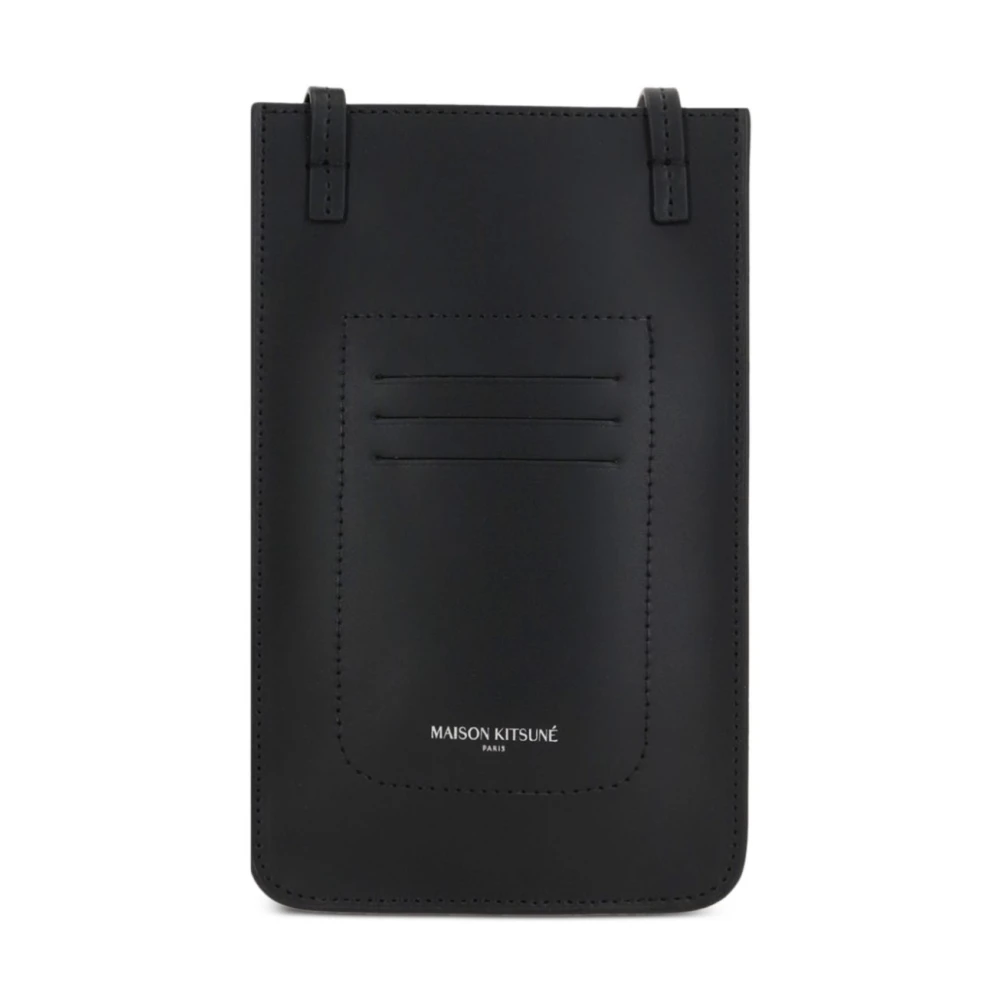 Maison Kitsuné I-Tech Zwart Smartphone Houder Black Heren