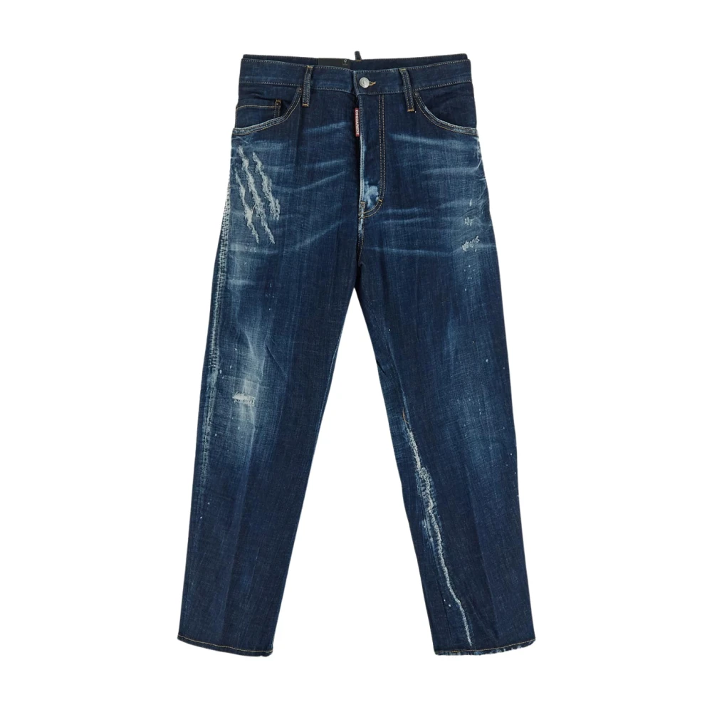 Dsquared2 Heren Denim Mode Blue Heren