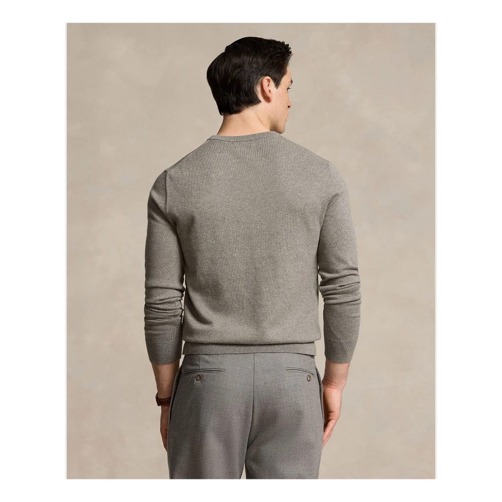Ralph Lauren Rondgebreide trui Beige Heren