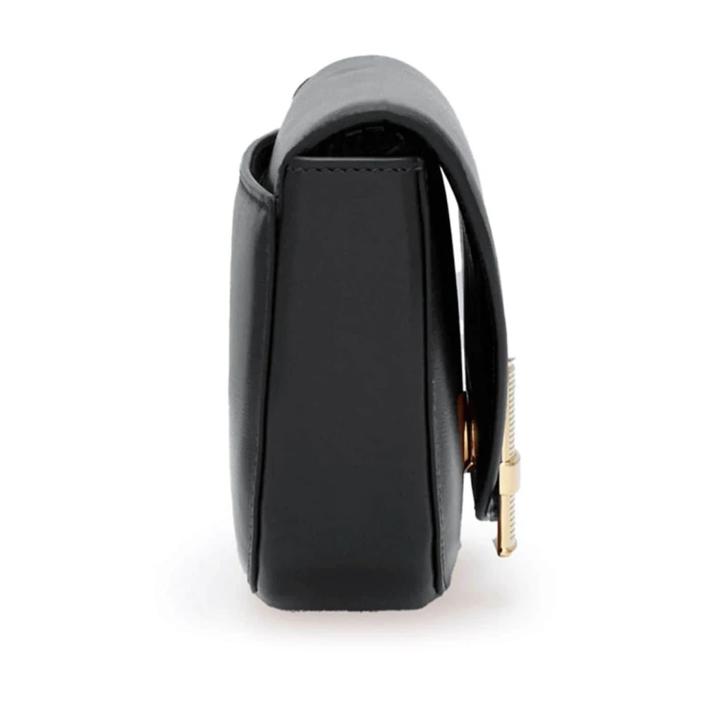 Salvatore Ferragamo Zwarte Fiamma XS Modetas Black Dames