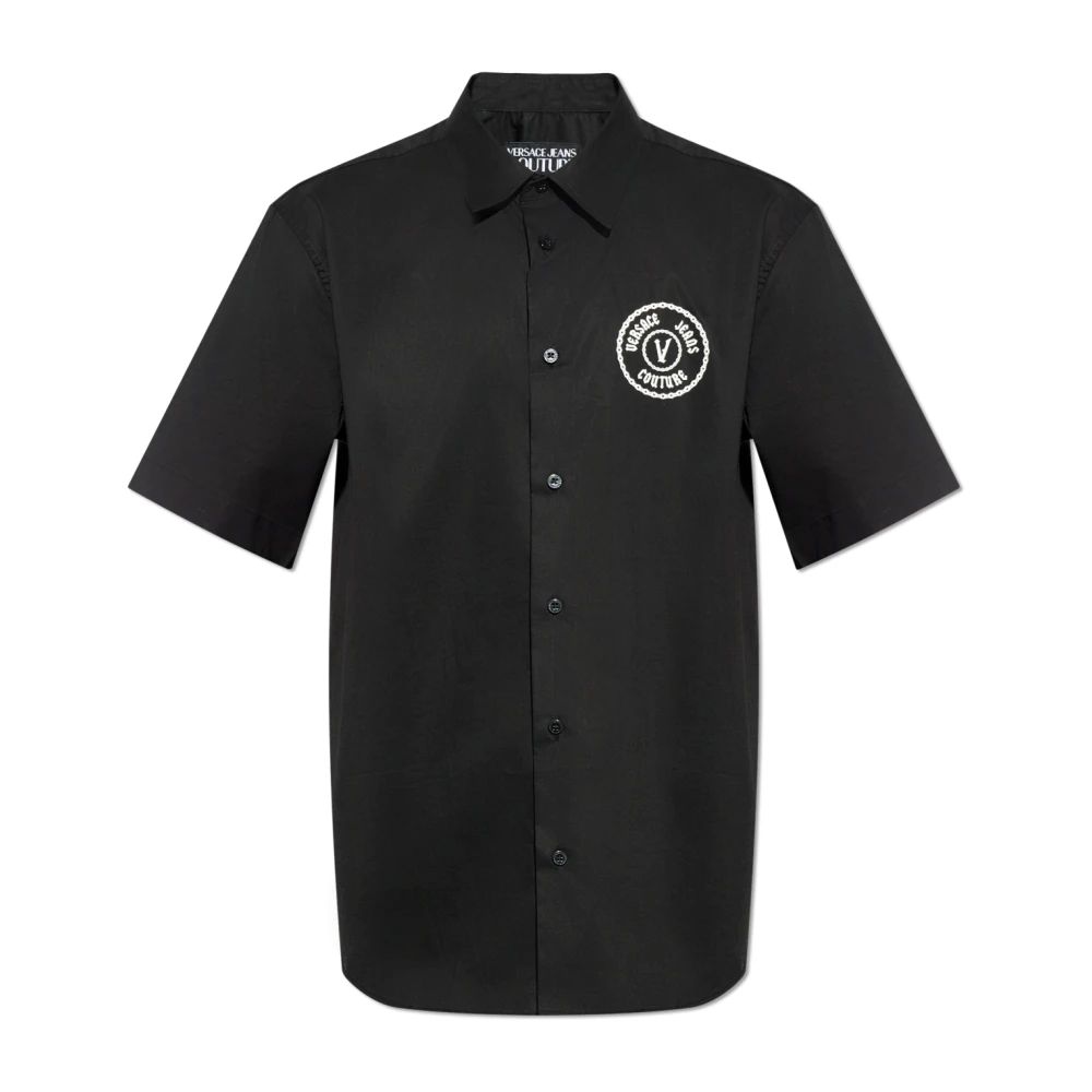 Shirts > Short Sleeve Shirts - - Versace Jeans Couture - Modalova