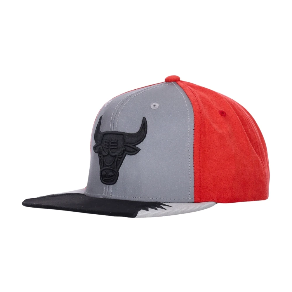 Mitchell & Ness Chicago Bulls Platte Klep Pet Multicolor Heren