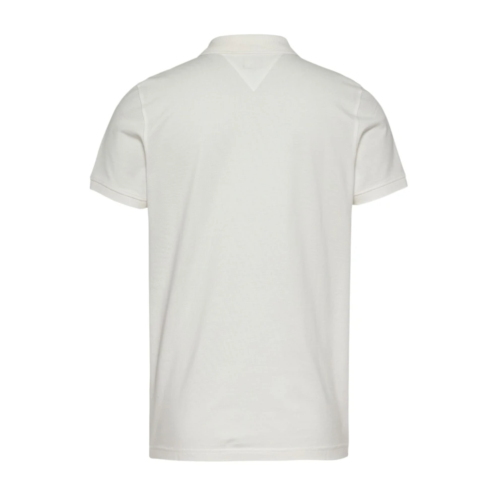 Tommy Jeans Katoenen Polo Shirt Collectie White Heren