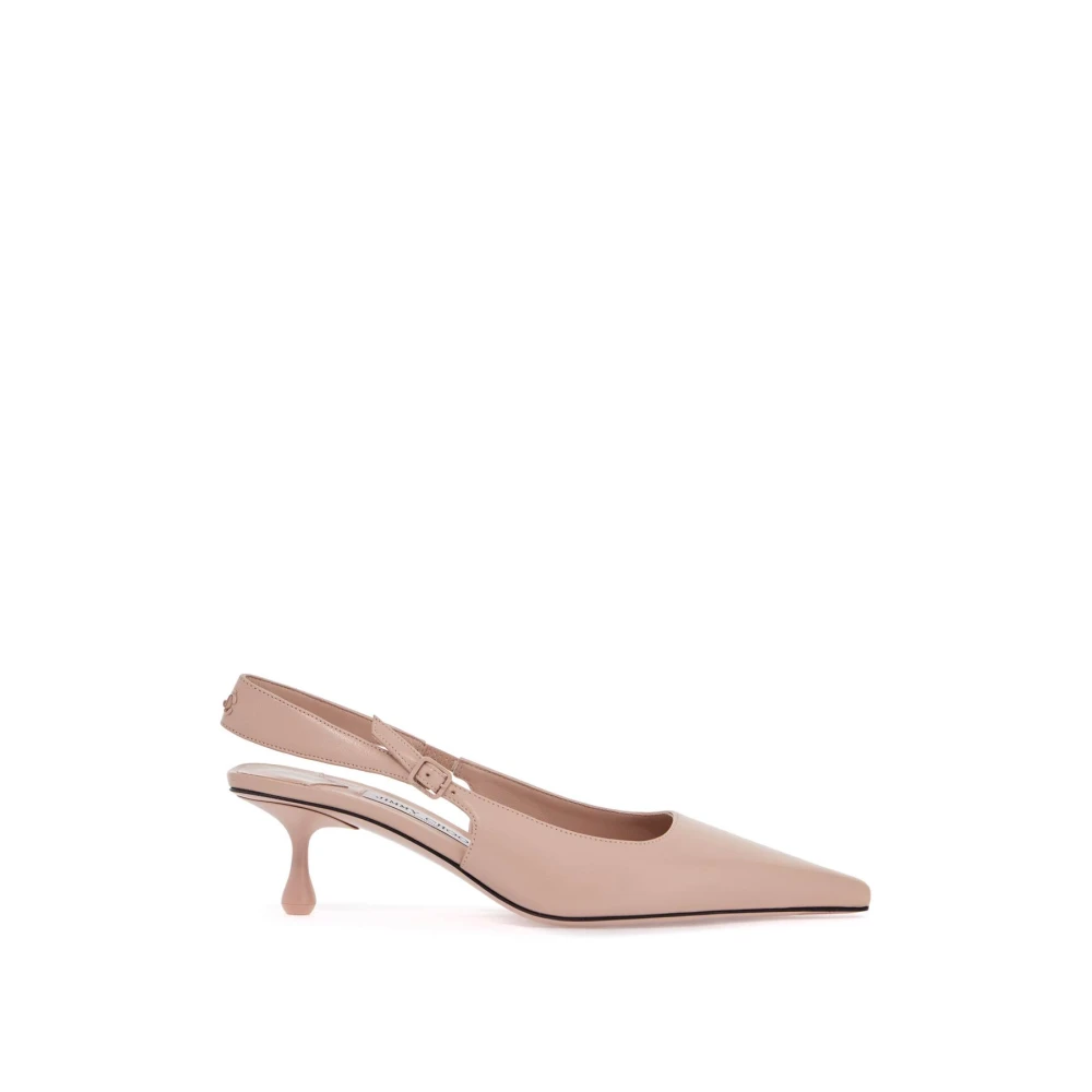 Jimmy Choo Mjuka läder slingback décolleté skor Pink, Dam