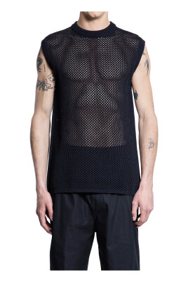 black-knit-mesh-vest-unisex