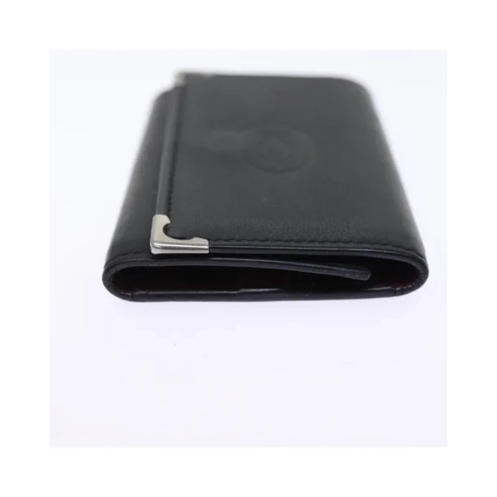 Cartier Vintage Pre-owned Leather key-holders Black Dames