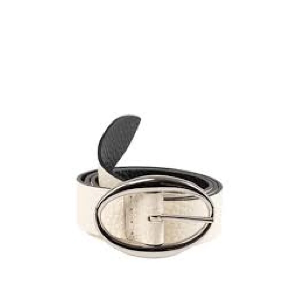 Orciani Stijlvolle leren riem voor mannen Beige Unisex