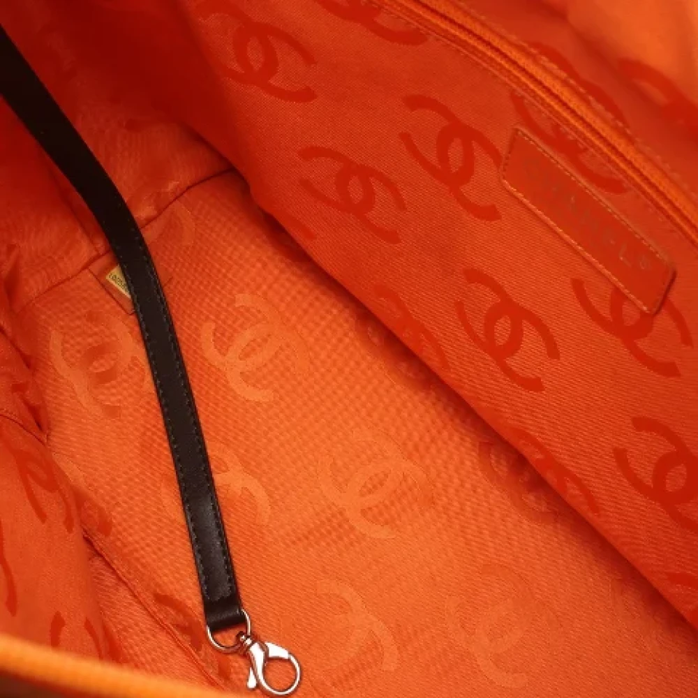 Chanel Vintage Pre-owned Leather chanel-bags Brown Dames
