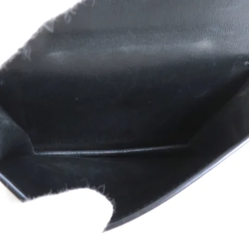 Balenciaga Vintage Pre-owned Leather wallets Black Unisex