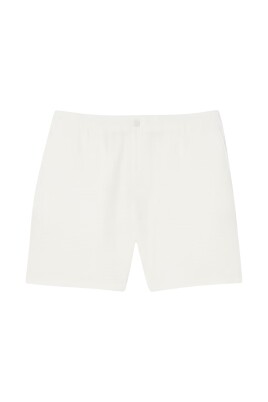 vit-vaffel-bomull-shorts