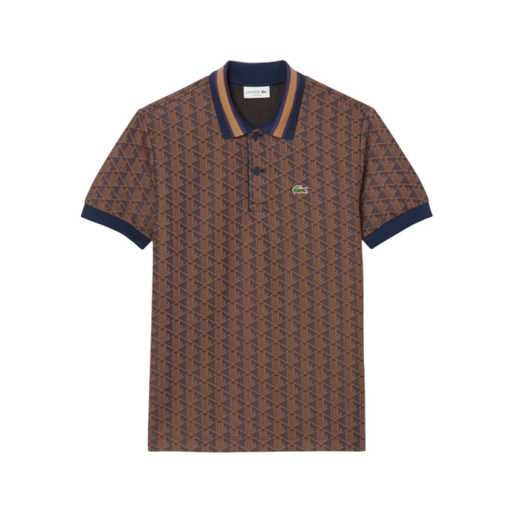 Lacoste Uomo Marrone Polo Shirts