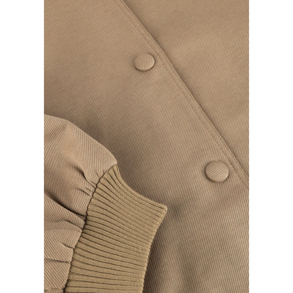 Notre-v Taupe Jas voor Vrouwen Beige Dames