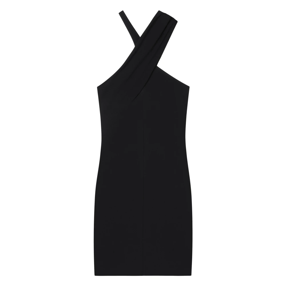 Courrèges Criss Cross Maxi Jurk Black Dames