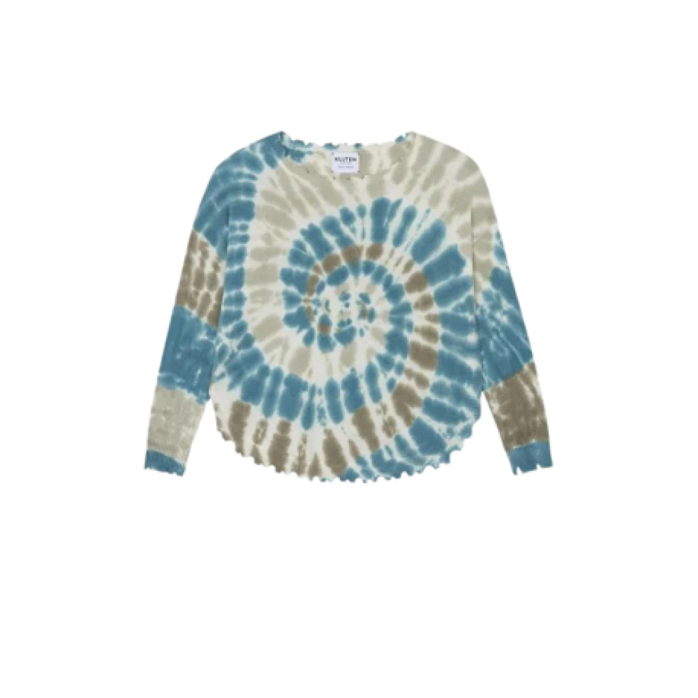 Kujten Cashmere Tie Dye Sweater Multicolor Dames
