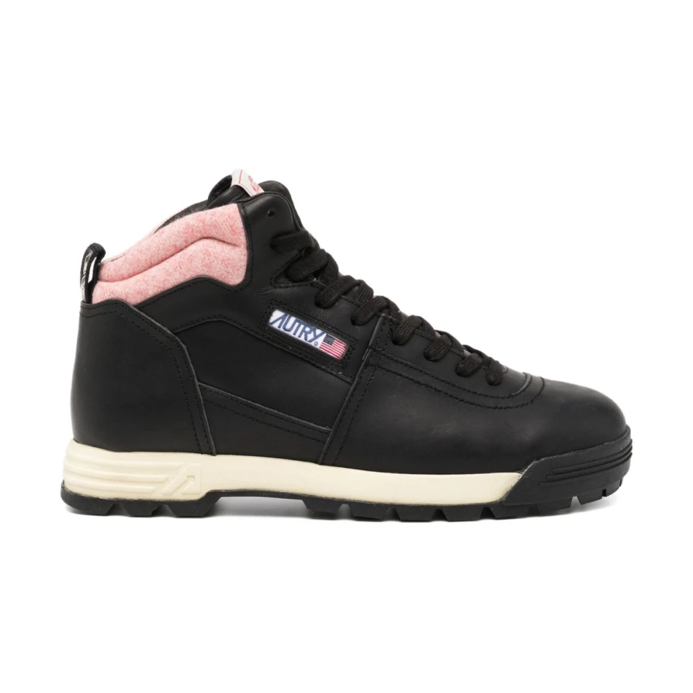 Autry Malga Mid Boot Heren Schoenen Zwart