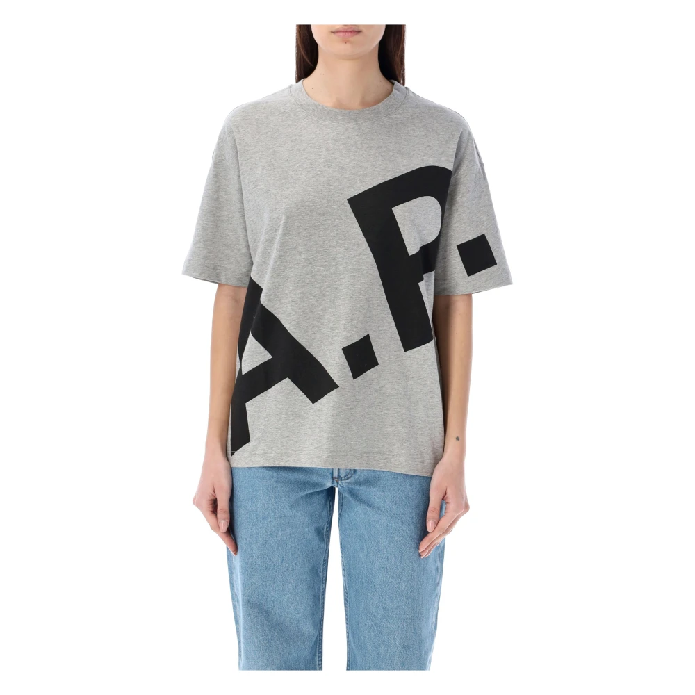 A.p.c. T-Shirts Gray Dames