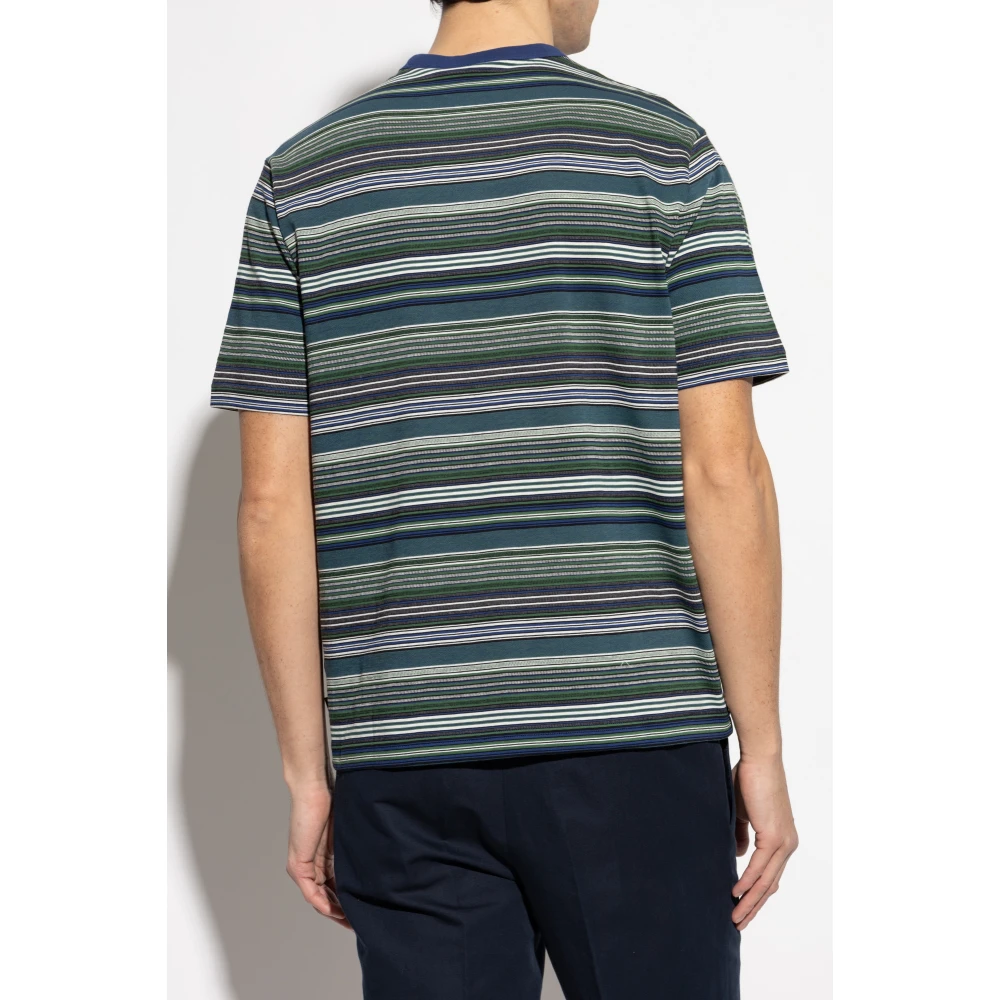 PS By Paul Smith T-shirt met gestreept patroon Multicolor Heren