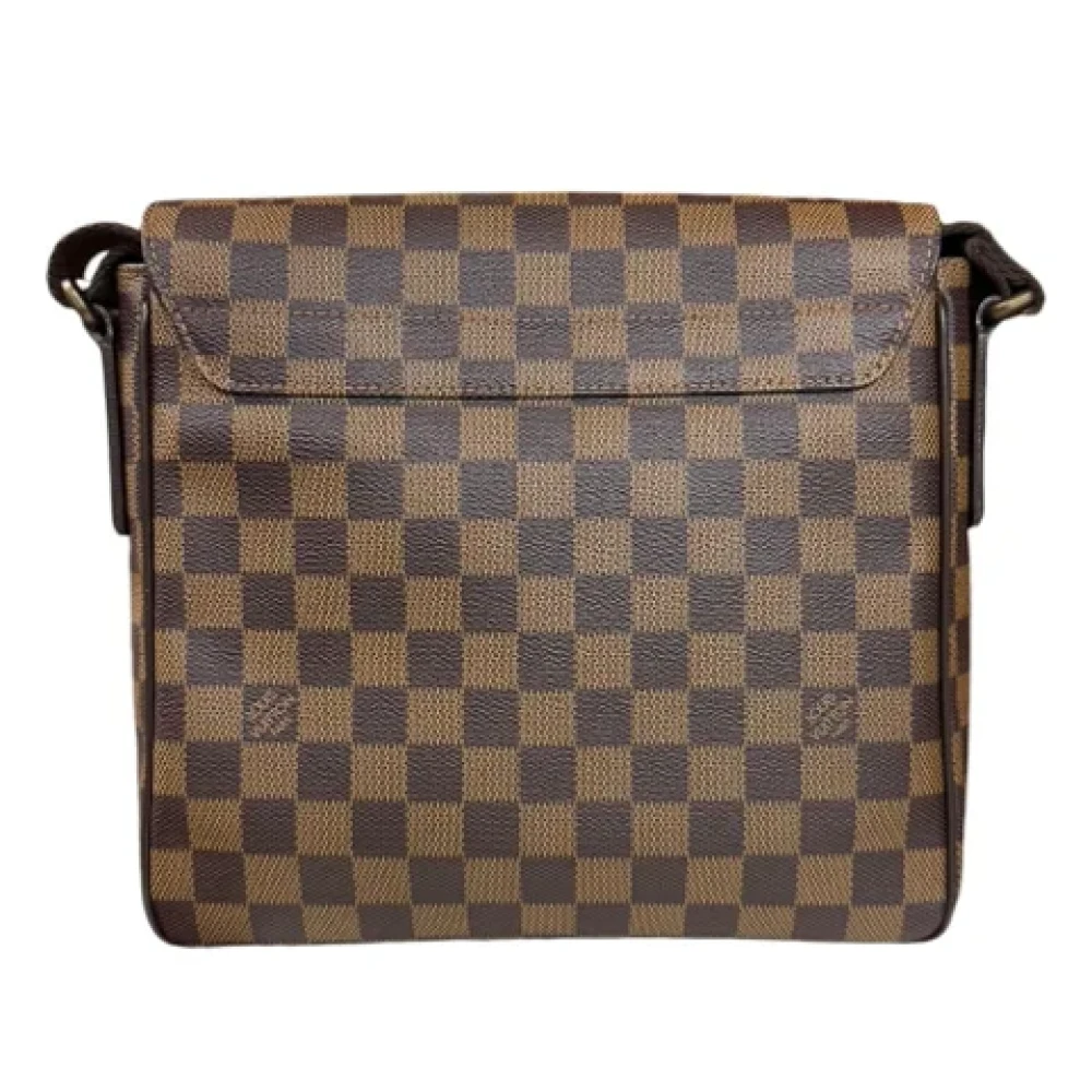 Louis Vuitton Vintage Pre-owned Canvas shoulder-bags Brown Heren