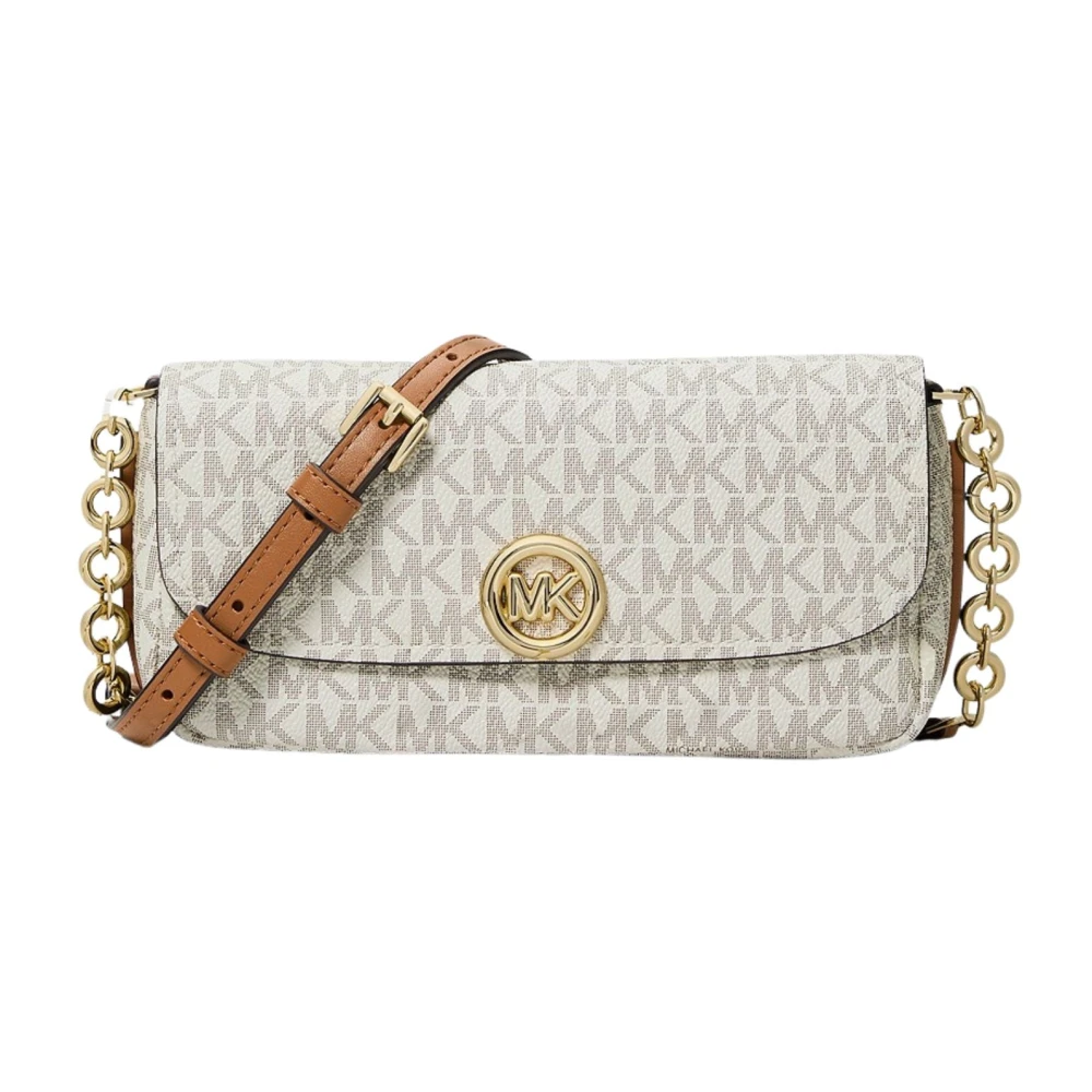 Michael Kors Women's Beige Nolita Crossbody Bag - Cross Body Bags - One Size - Bags