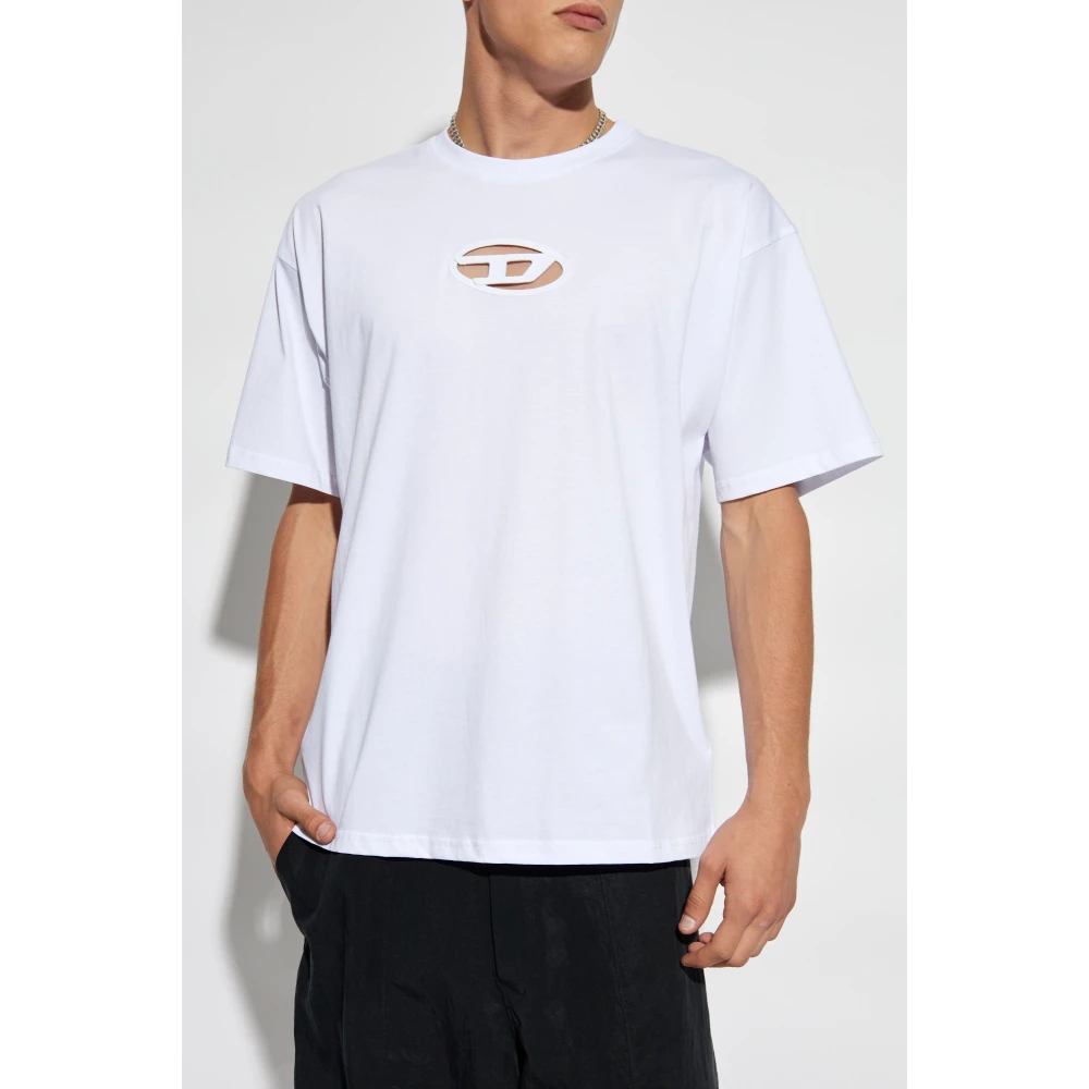 Diesel T-shirt T-Boxt-Od White Unisex
