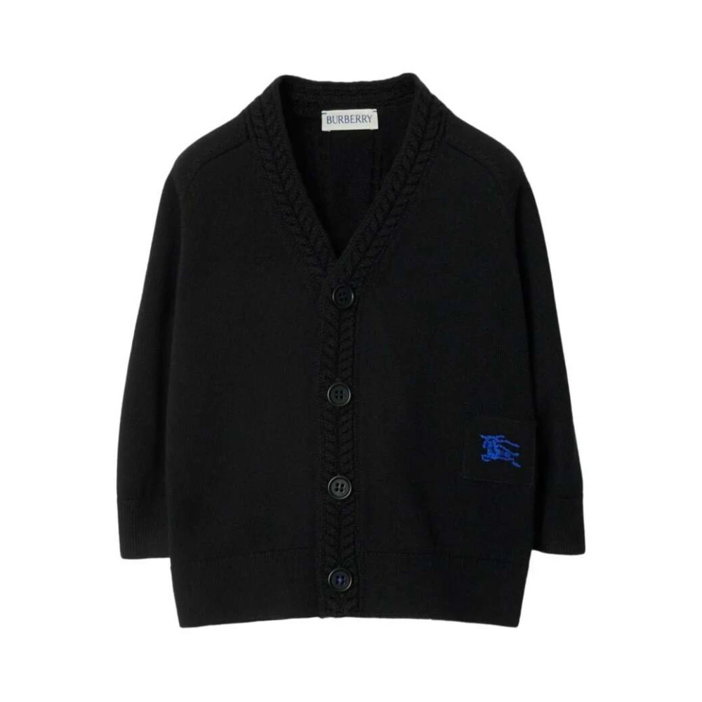 Burberry Barn Cardigan Svart Black, Pojke