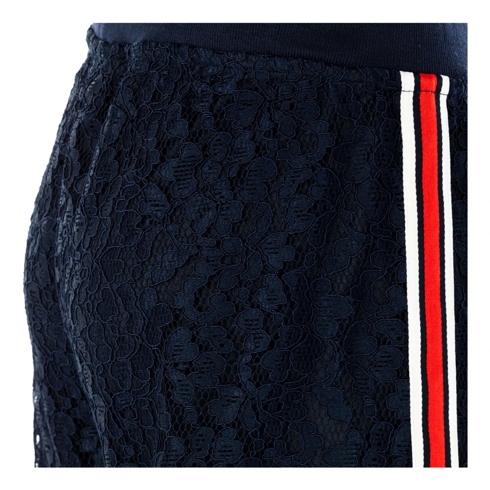 Fracomina Wijde Broek Blauw Outlet Prijs Blue Dames