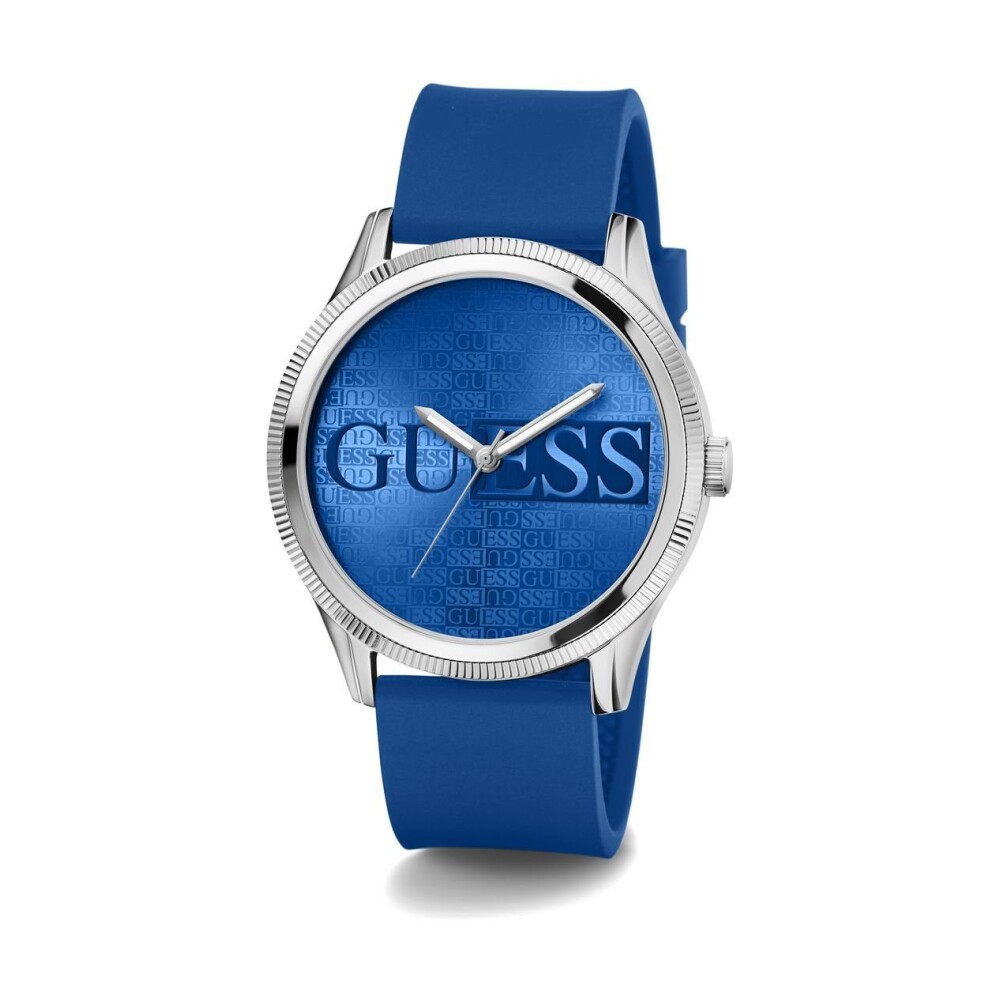 Guess discount horloge blauw