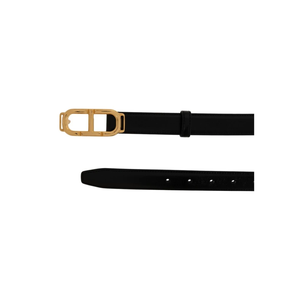 Tom Ford Zwarte Leren Riemen Black Dames