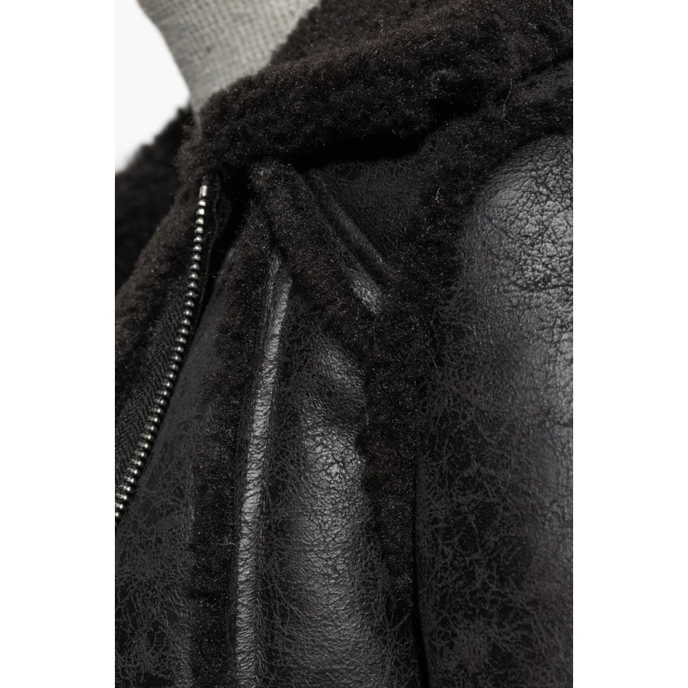 Stand Studio Shearling jas Nyrah Black Dames