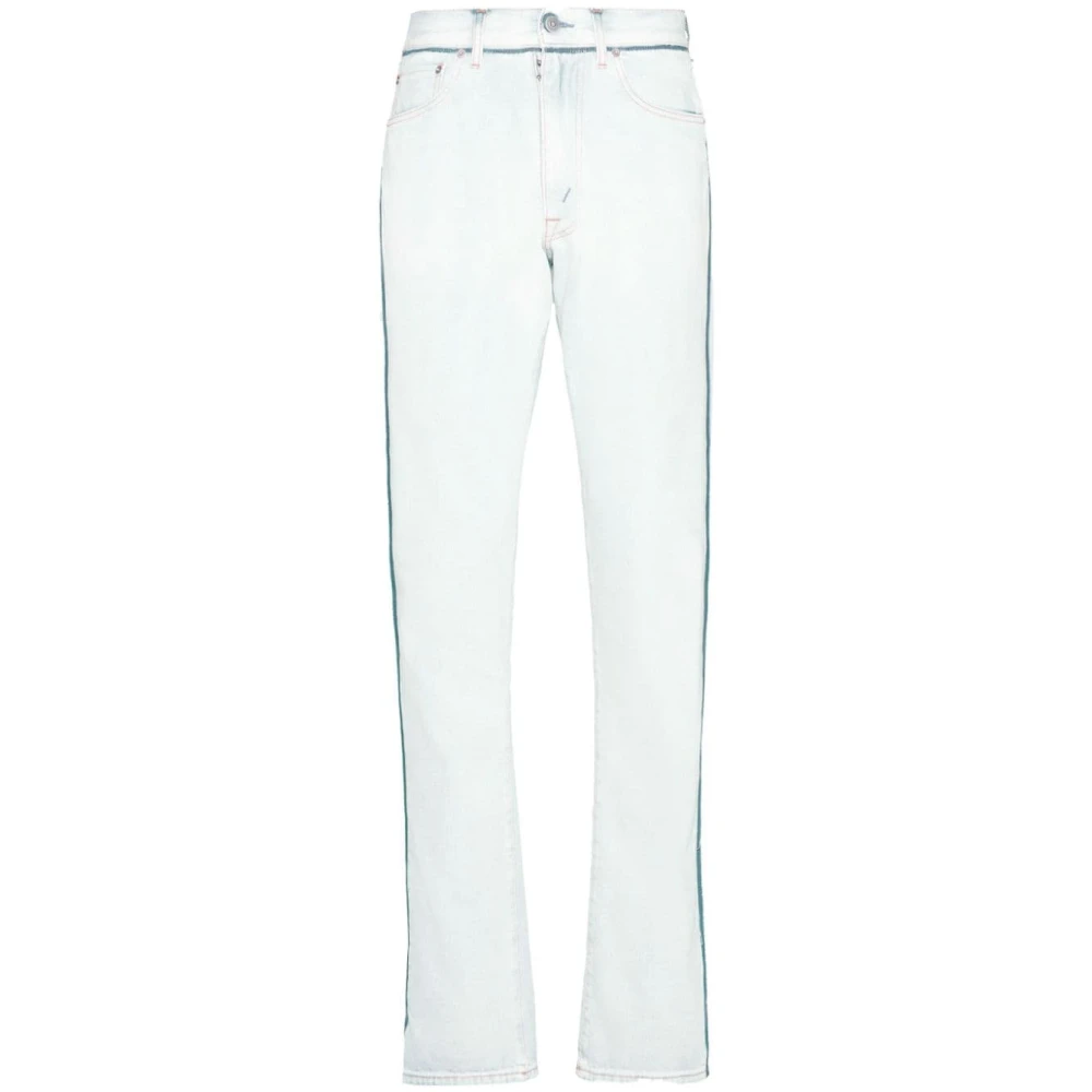 Maison Margiela Straight Jeans White Heren
