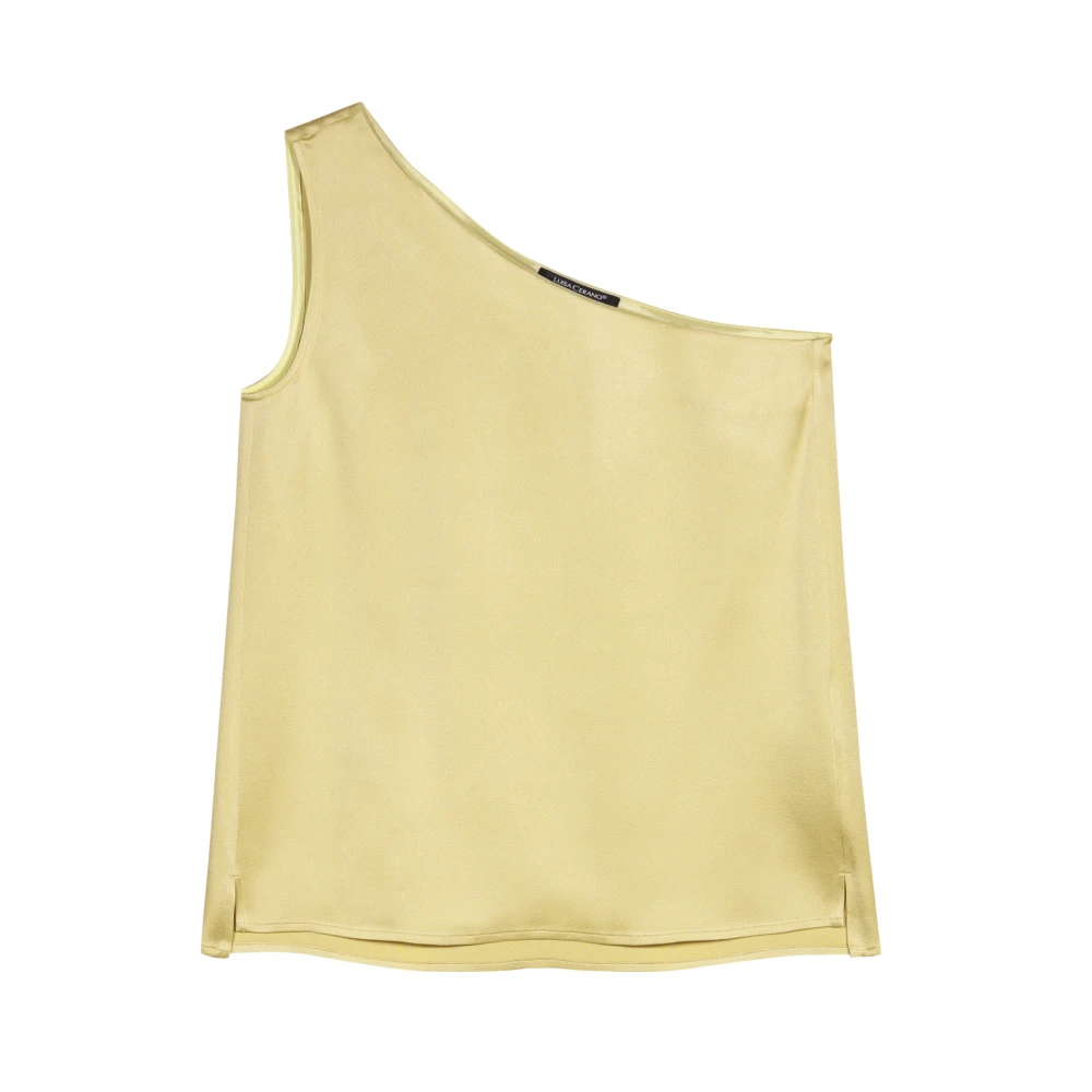 LUISA CERANO Stijlvolle Shirts & Tops Yellow Dames