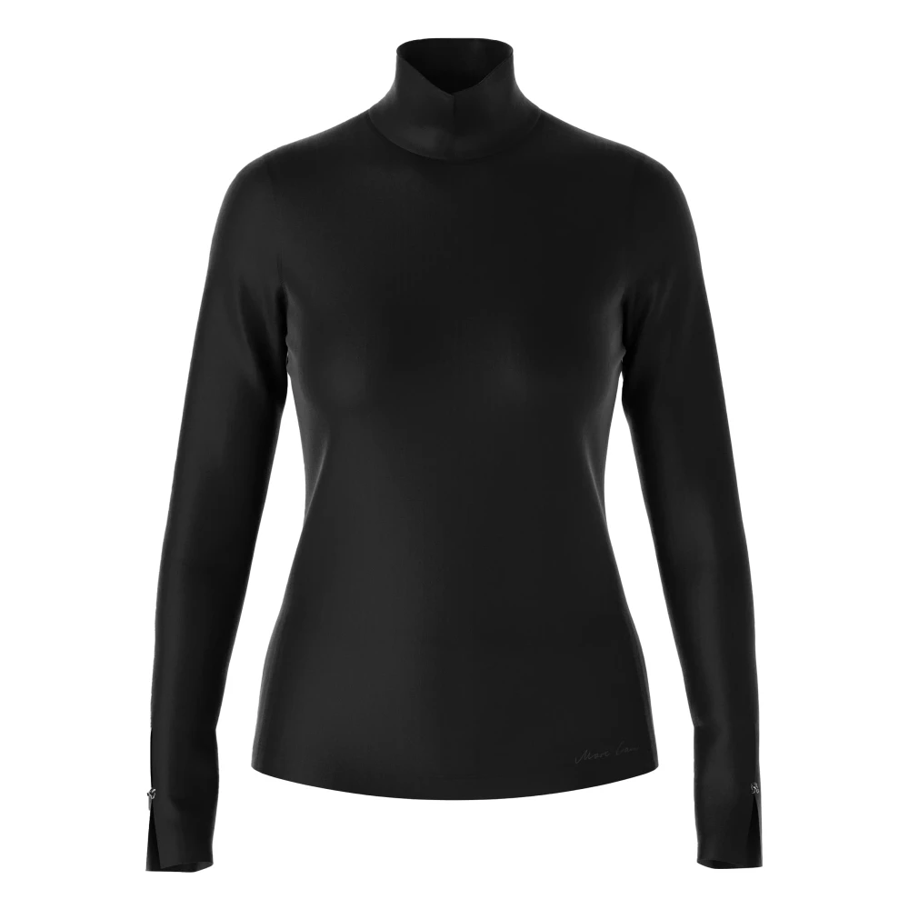 Marc Cain Stijlvolle Shirts en Tops Collectie Black Dames