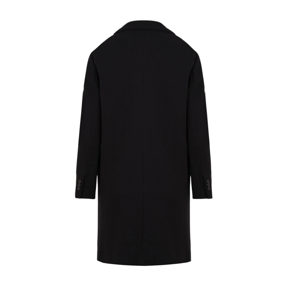 Aspesi Enkelrijige Jas Black Dames
