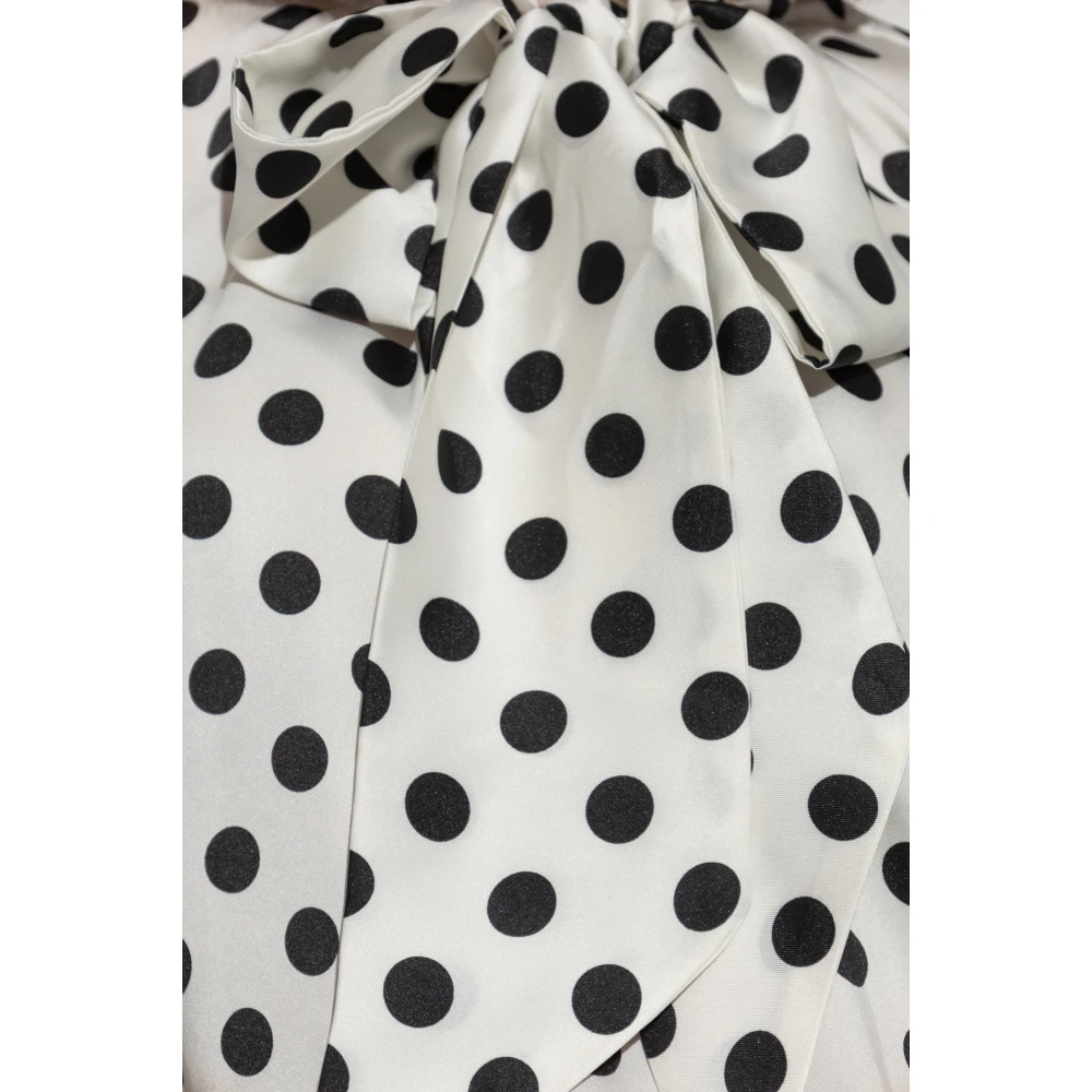 Kate Spade Top met polka dot patroon White Dames