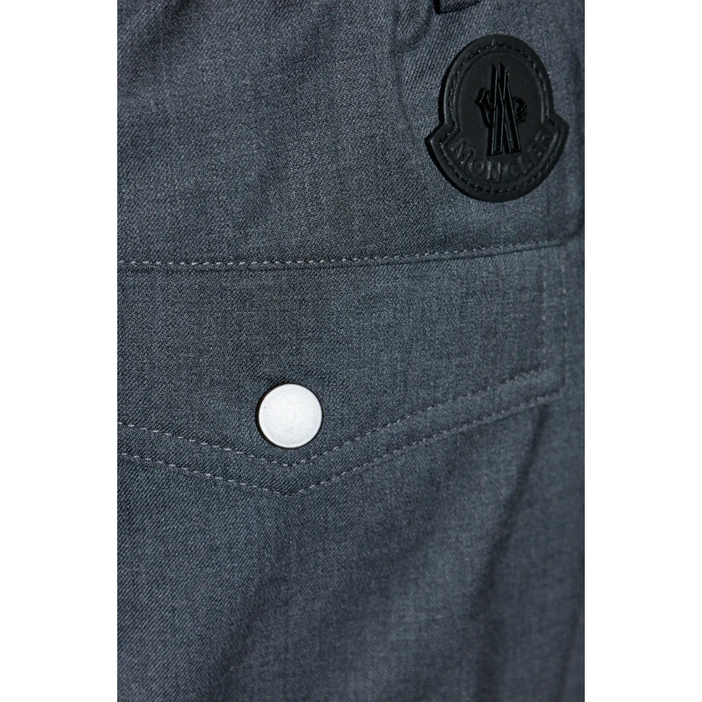 Moncler Wollen broek Gray Heren
