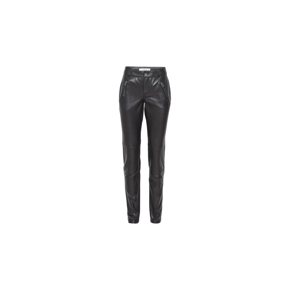 Trousers > Leather Trousers - - Gestuz - Modalova