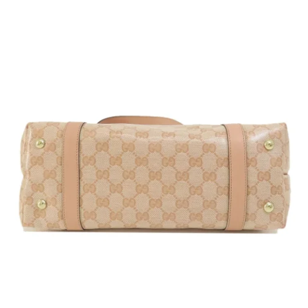 Gucci Vintage Pre-owned Canvas handbags Pink Dames