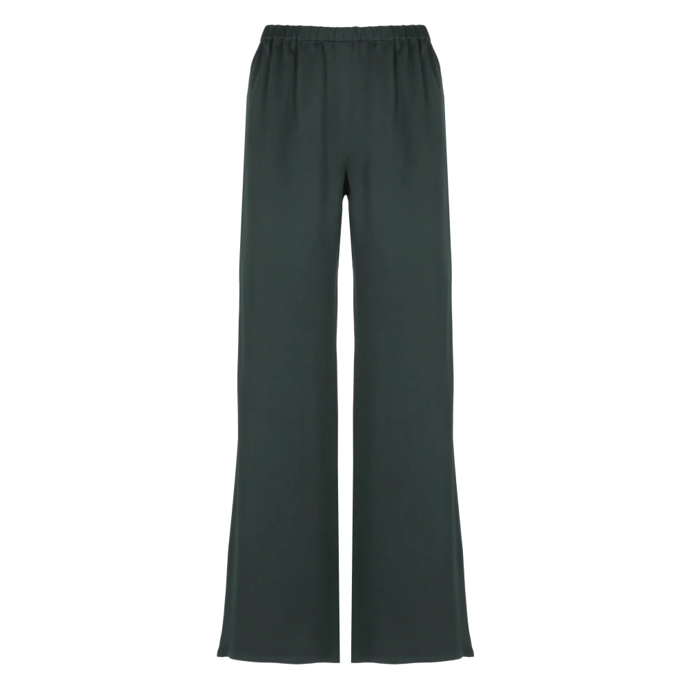 Antonelli Firenze Groene Elastische Taille Broek Green Dames