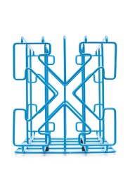 Light-Blue Metal Magazine Holder