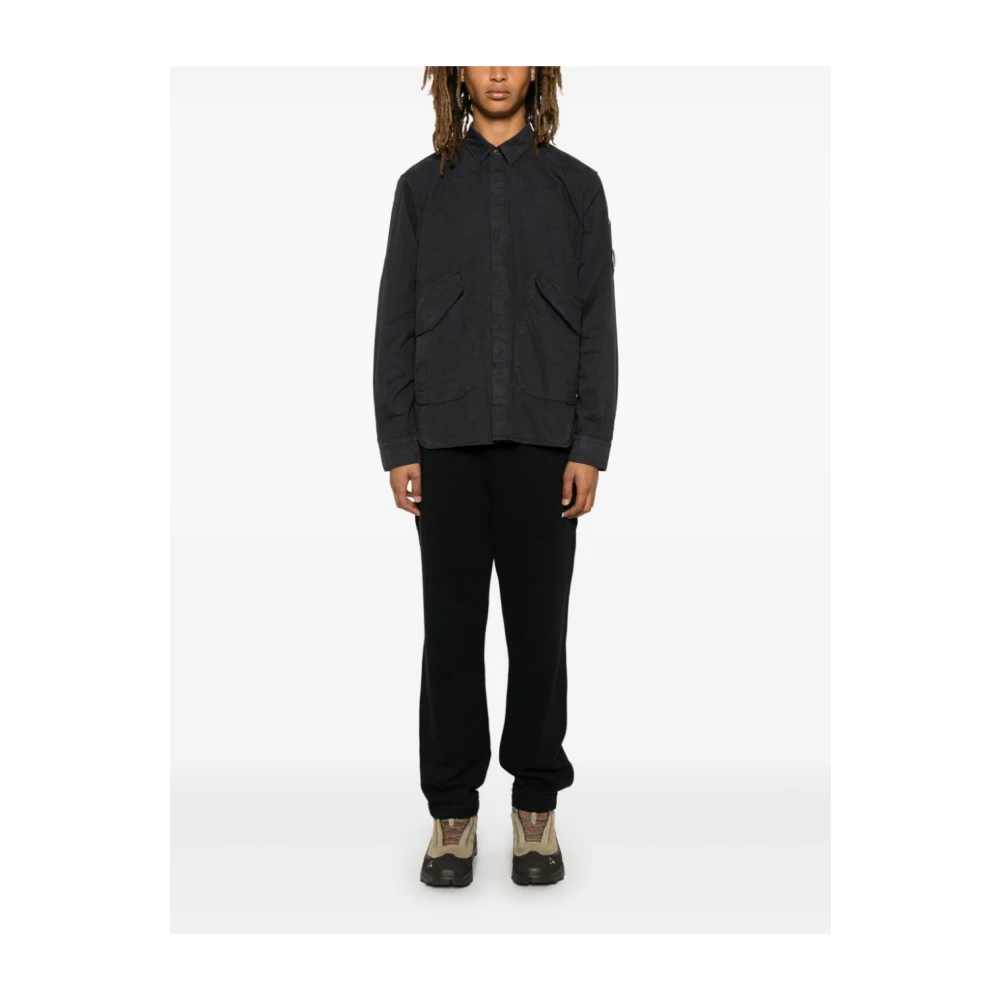 C.P. Company Stijlvolle Overshirt voor Mannen Black Heren
